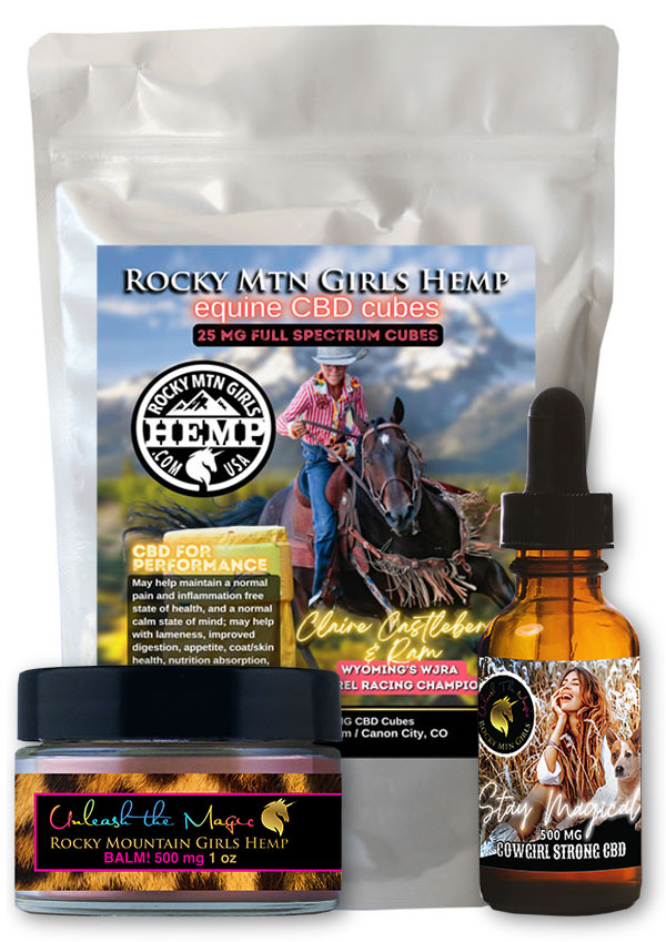 CBD Bundle - Horse and Rider CBD Bundle - Rocky Mountain Girls Hemp Products