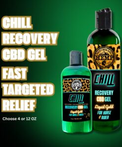 CHILL Recovery CBD Gel | 4 or 12 oz