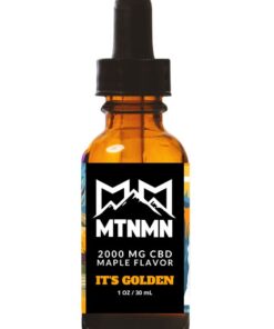 MTNMN 2000 MG Full Spectrum CBD "It's Golden" Maple