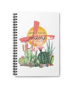 "Abide & Thrive" Western Vibe Faith Inspired Journal -