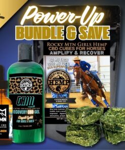 6,500 MG BUNDLE | 50 MG CBD Cubes for Horses + 12 oz Recovery CBD Gel + MTNMN 2000 MG "It's Golden" Maple Tincture